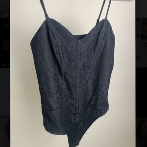 SEXY WAYF BLACK LACE CORSET BODYSUIT 🖤🖤🖤🖤